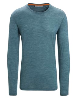 M Sphere II LS Tee Green Glory Hthr
