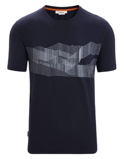 M Central Classic SS Tee St Anton Midnight Navy