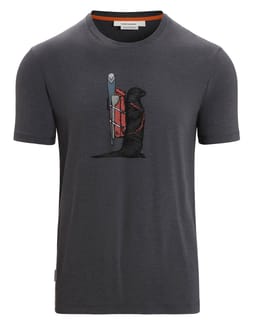 M Merino Central Classic SS Tee Otter Paddle Monsoon