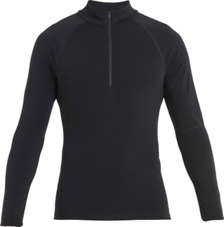 M 300 MerinoFine Polar LS Half Zip Black