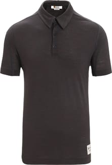 M IB x Timberland Merino Linen SS Polo Onyx