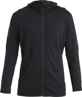 Men Merino 260 Quantum IV LS Zip Hoodie Black