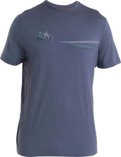 Men Merino 150 Tech Lite III SS Tee Cadence Paths Graphite