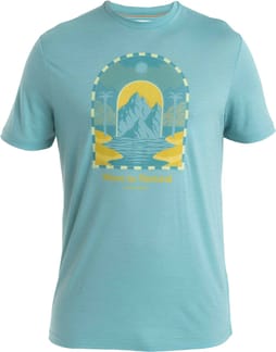 Men Merino 150 Tech Lite III SS Tee Mountain Gateway Cloud Ray