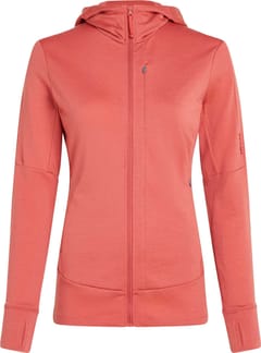 W Merino 260 Quantum IV LS Zip Ho Cedar Wood