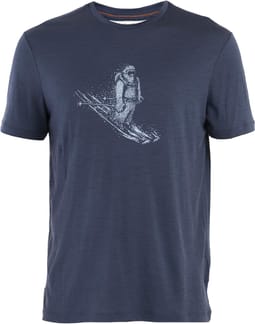 M Merino 150 Tech Lite SS T Skiing Yeti Graphite