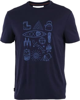 M Merino 150 Tech Lite SS T Camp Ess Midnight Navy