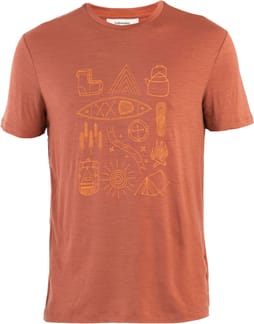 M Merino 150 Tech Lite SS T Camp Ess Cedar Wood