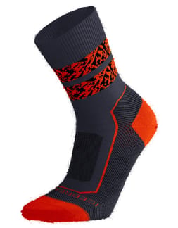 M Merino Hike+ Light Crew Natural Summit Graphite/Blaze/Black