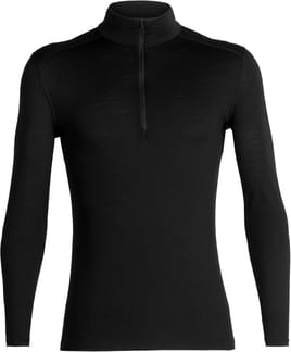 M Merino 200 Oasis LS Half Zip Black