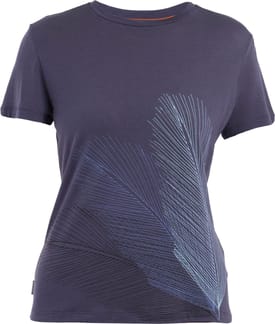 W Merino Core SS Tee Plume Graphite