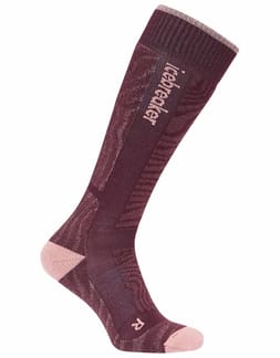 W Merino Blend Ski+ Medium OTC Mountain Contour Java/Blush/Summit