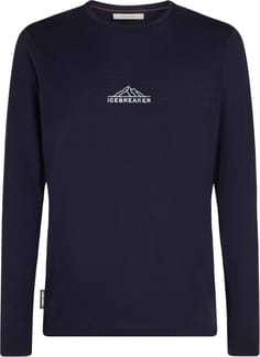 M Merino 150 Tech Lite LS Tee Road To Cook Midnight Navy