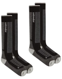 M Merino Blend Ski+ Medium OTC 2 Pack Black/Ether/Graphite