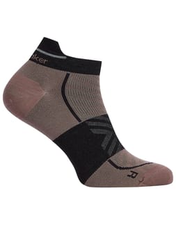 M Merino Blend Run+ Ultralight Micro Porcini/Black