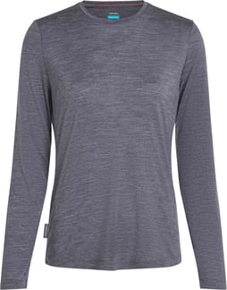 W Merino Blend 125 Cool-Lite Sphere LS Tee Midnight Navy Heather