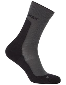 W Merino Hike+ Medium Crew Obsidian/Black
