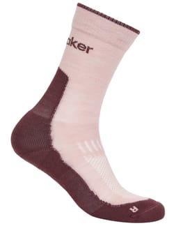 W Merino Hike+ Light Crew Pink Quartz/Java