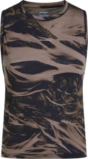 W Merino Blend 125 Cool-Lite Speed Tank Motion AOP Porcini/Black/Aop