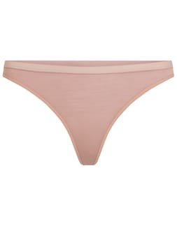 W Merino 150 Siren Thong Pink Quartz