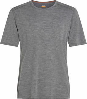 M Merino 200 Oasis SS Crewe Gritstone Heather