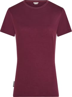W Merino 150 Tech Lite SS Tee Dk Berry