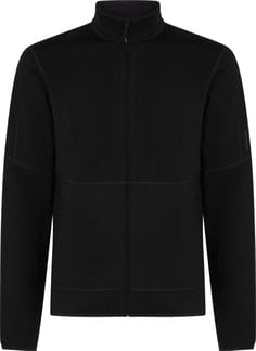 M Merino 400 RealFleece™ Descender LS Zip Black