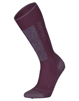 W Merino Blend Ski+ Light OTC Dk Berry Grey Plume Zinc Blue