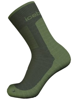 M Merino Hike+ Medium Crew Dk Loden Sphagnum