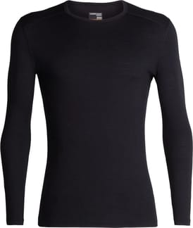 M Merino 200 Oasis LS Crewe Rising Light Black