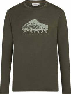 M Merino 150 Tech Lite LS Tee Aoraki Explorer Dk Loden