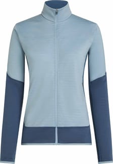 W Merino Blend 300 RealFleece™ Descender LS Zip Dawn Zinc Blue Cb