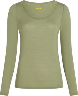 W Merino 150 Siren LS Sweetheart Lichen