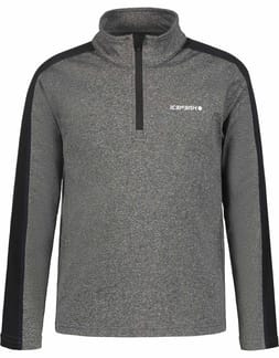 Fleminton Junior 1/2 Zip Shirt Dark Gray