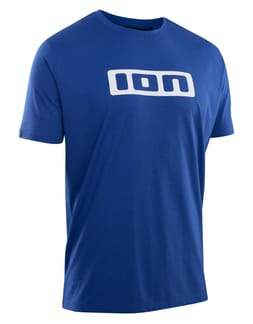 Bike Tee Logo SS DR Cobalt Reef