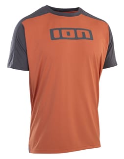 Bike Tee Logo SS Crimson Earth