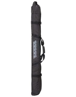 Roll Top Single Ski Bag Black