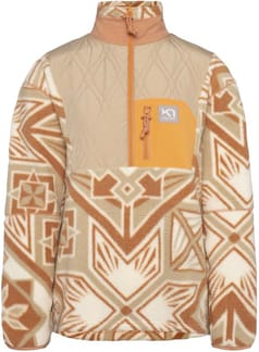 Rothe Half Zip Light Brown