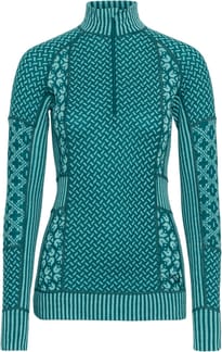 Smekker Half Zip Baselayer Peacock