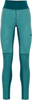 Smekker High Waist Baselayer Pants Peacock