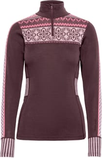 Ines Half Zip Cocoa Powder