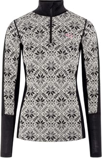 Anna Half Zip Black