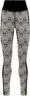 Anna High Waist Baselayer Pants Black