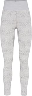 Anna High Waist Baselayer Pants Light Grey Melange