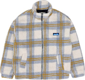 Loven Sherpa Fleece Jacket W Horizon Plaid