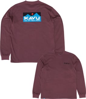 Ls Etch Art Tee Cocoa Powder