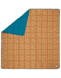 Biggie Blanket Stormy Blue/Melted Stripes