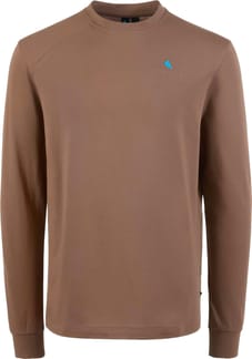 Root Logo LS Tee M's Wren Brown
