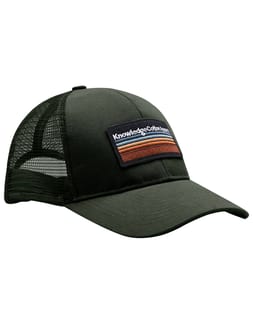 Badge Twill Trucker Cap Forrest Night