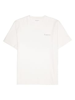 Regular Fit Chill Camp Back Print T-Shirt Egret